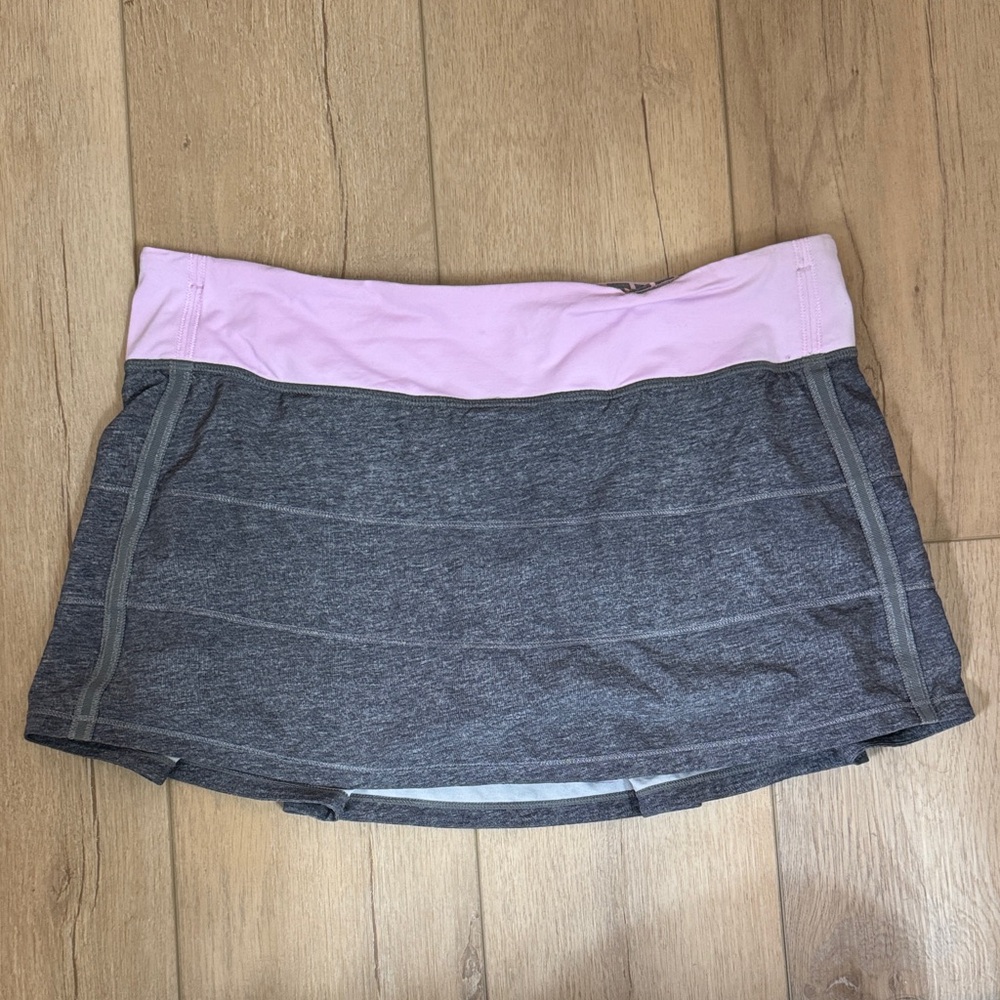 lululemon athletica Gray and Pink Skort